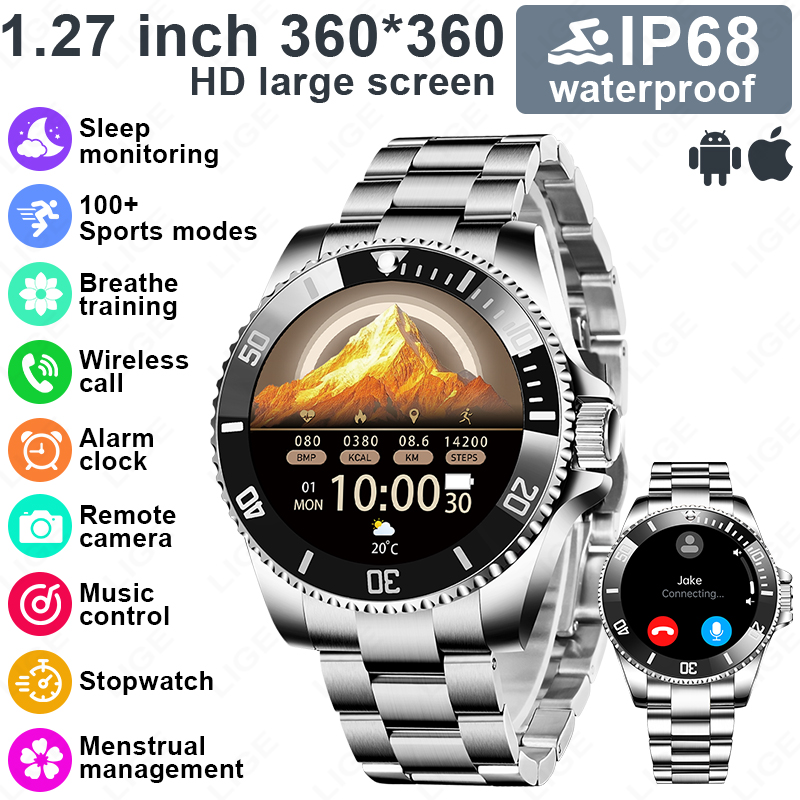 Reloj inteligente LIGE de nuev - Japanese Active Lifestyle reseña y precio