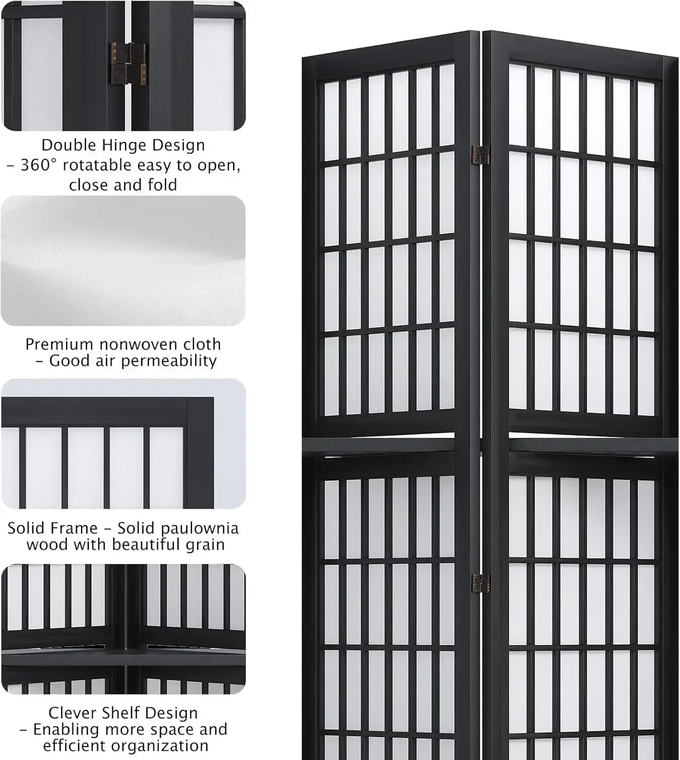Divisor de Habitaciones Plegab - Shoji Screen Divider reseña y precio